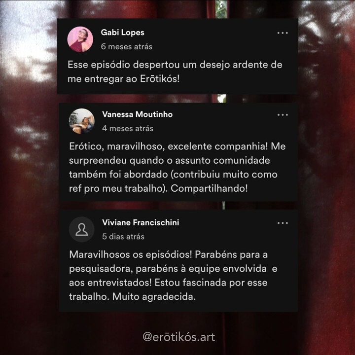 Testimonial received on social media