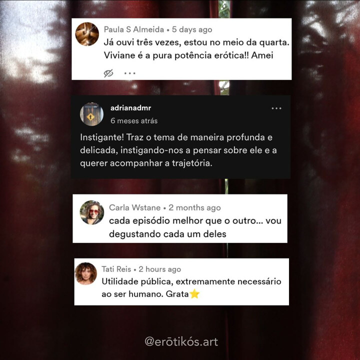 Testimonial received on social media
