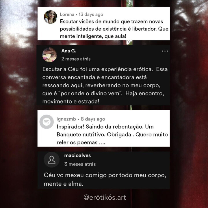 Testimonial received on social media